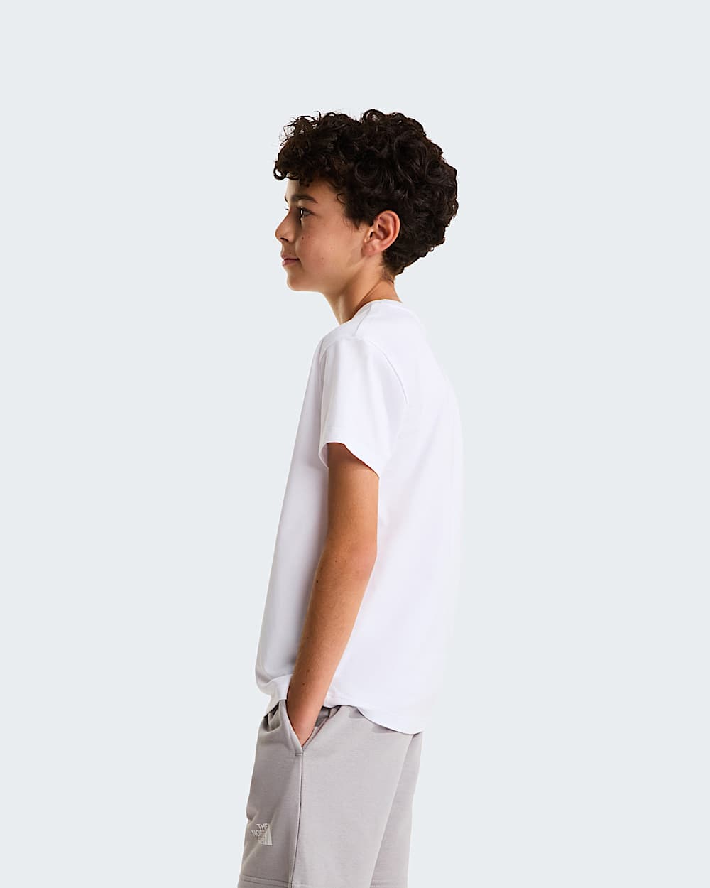 Liquid Logo normal geschnittenes TShirt fr Jungen TNF alt6