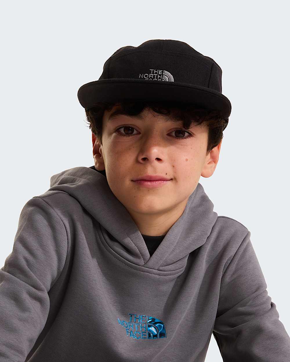 Liquid Logo normal geschnittener Kapuzenpulli fr Jungen TNF alt10