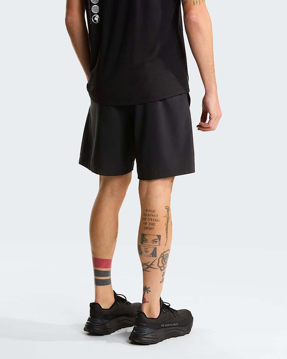 247 7ZollShorts mit Grafik fr Herren TNF alt7