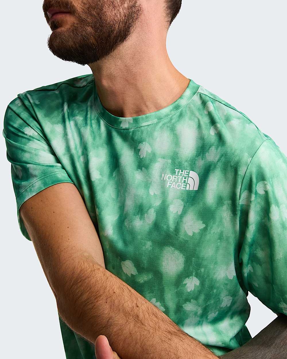 Regular 247Tshirt met print voor heren TNF alt9