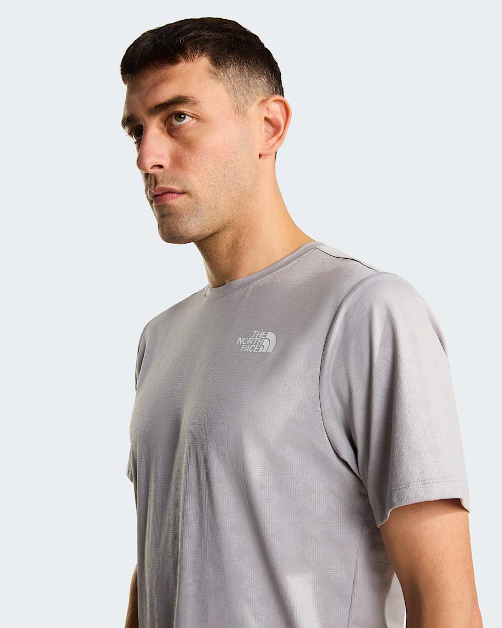 Mens 247 Pentadome Embossed Regular TShirt TNF alt8