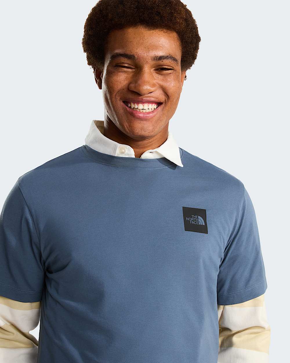 Camiseta recta Box Half Dome Evolution para hombre TNF alt9
