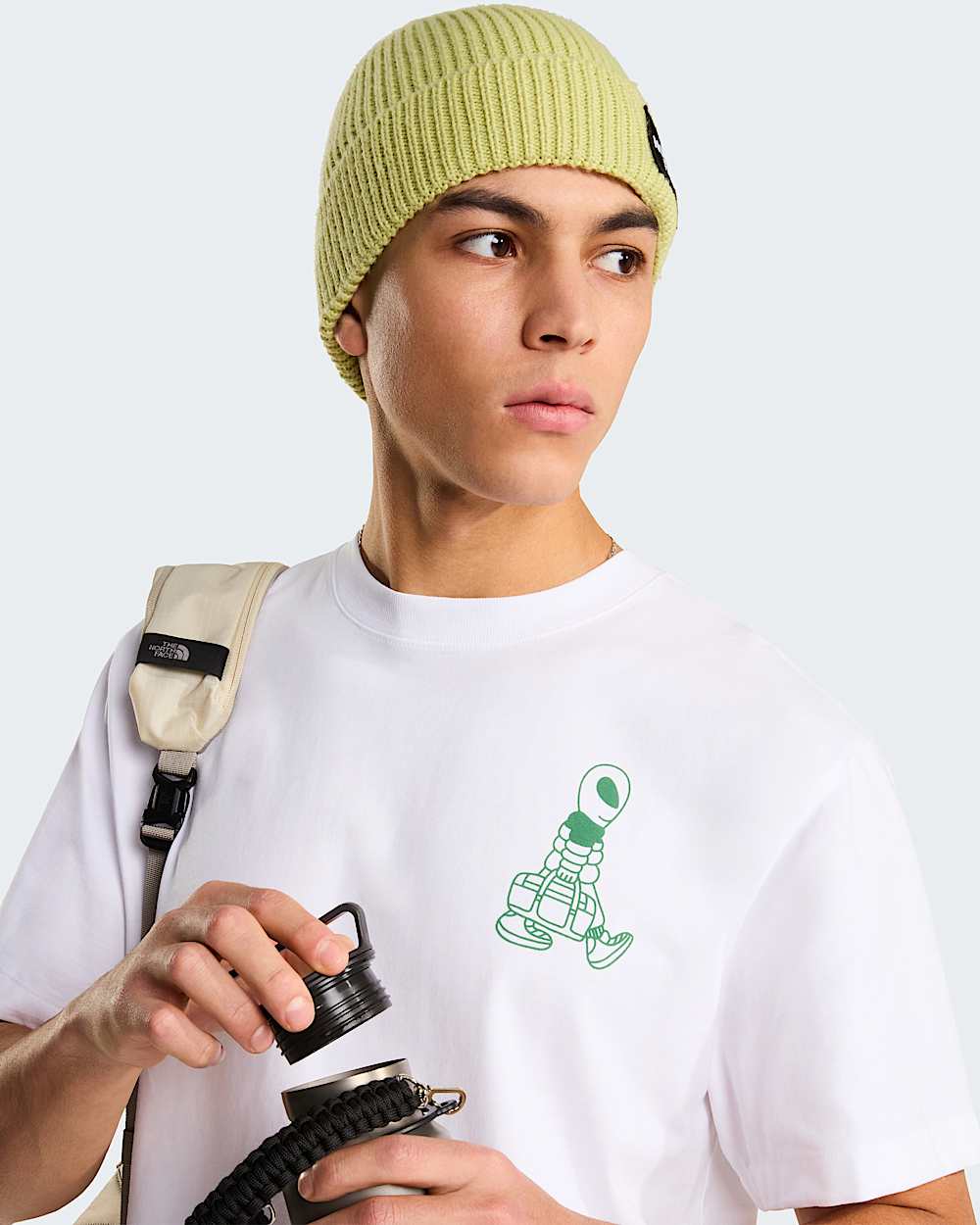 Alien relaxt geschnittenes TShirt mit Grafik fr Herren TNF alt10