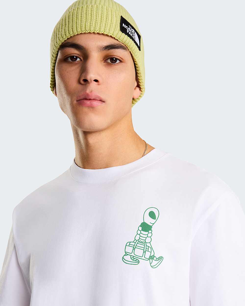 Alien relaxt geschnittenes TShirt mit Grafik fr Herren TNF alt8
