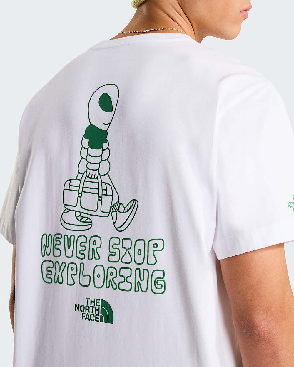 Alien relaxt geschnittenes TShirt mit Grafik fr Herren TNF alt9