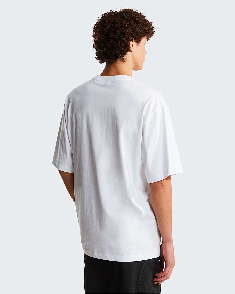 Mens Liquid Logo Oversized Graphic TShirt TNF alt7