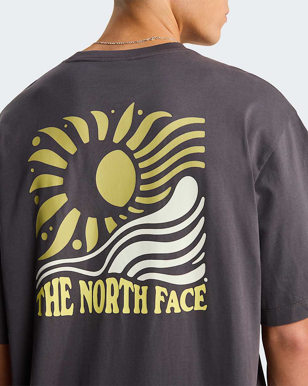 Uniseks Sun Oversized Graphic TShirt TNF alt9