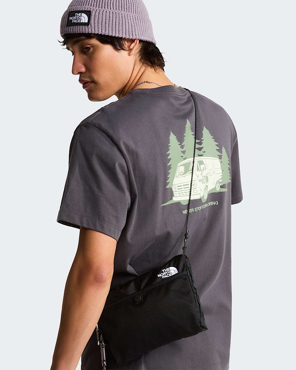 Mens Van Life Relaxed Graphic TShirt TNF alt10