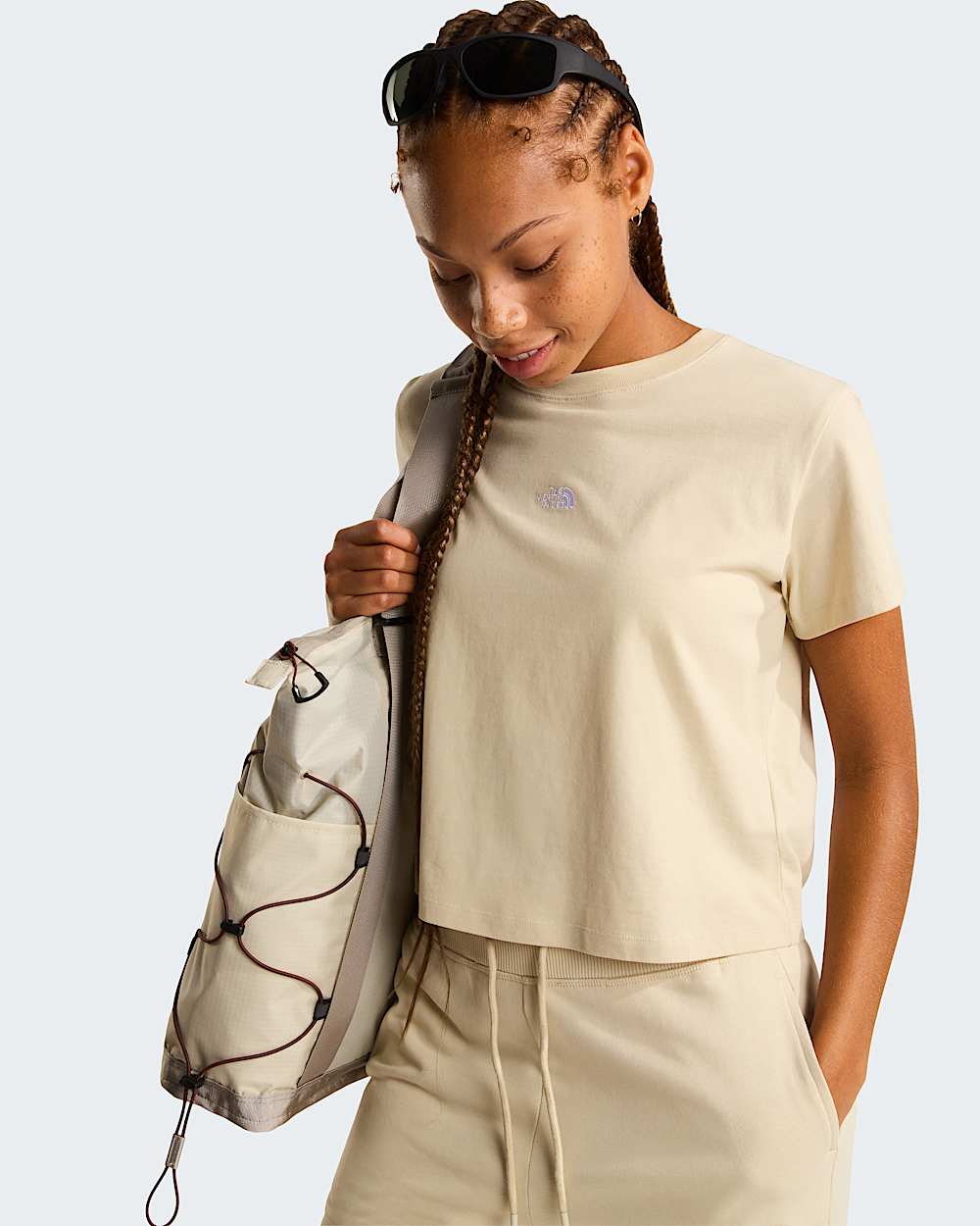Camiseta recta Essential Cutie para mujer TNF alt9