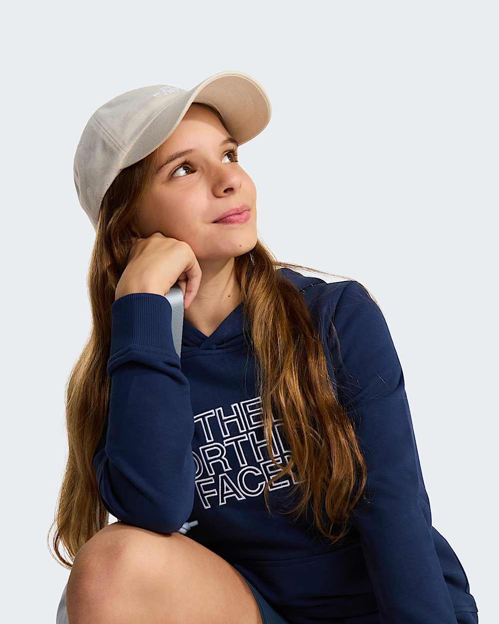 Drew Peak leichter  normal geschnittener Kapuzenpulli fr Jugendliche TNF alt14
