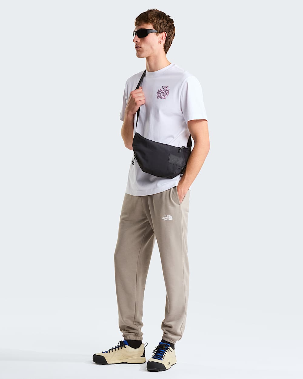Drip Logo Relaxed Graphic Tshirt voor heren TNF alt11