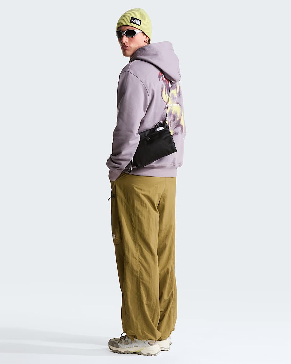 Sweat  capuche dcontract 1966 Motion Graphic unisexe TNF alt20