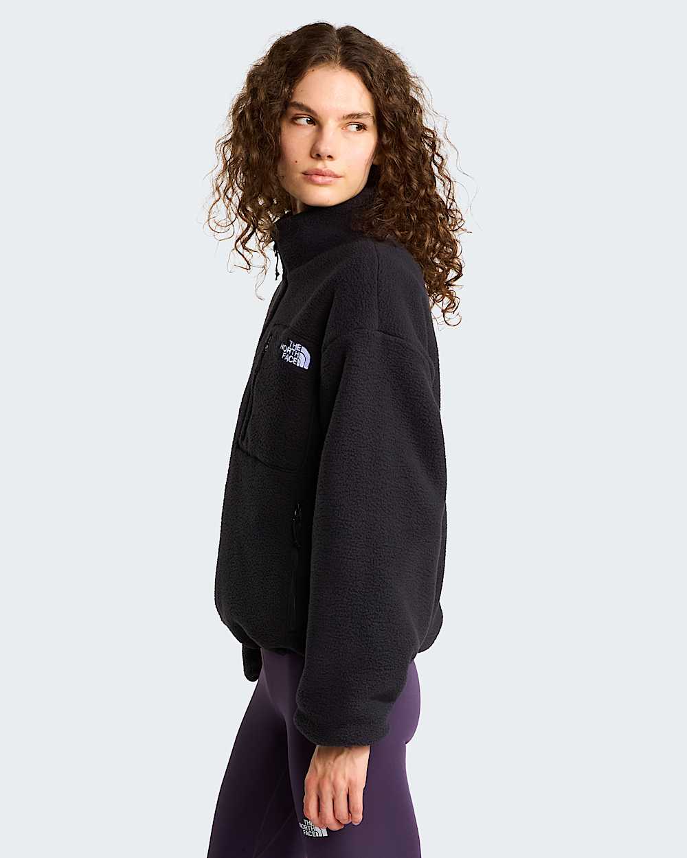 Dame Yumiori Vendbar Fleecejakke TNF alt3