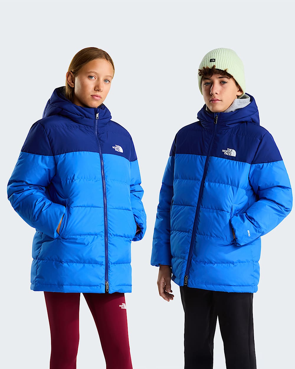 Parka Frost Fall para jvenes TNF hero