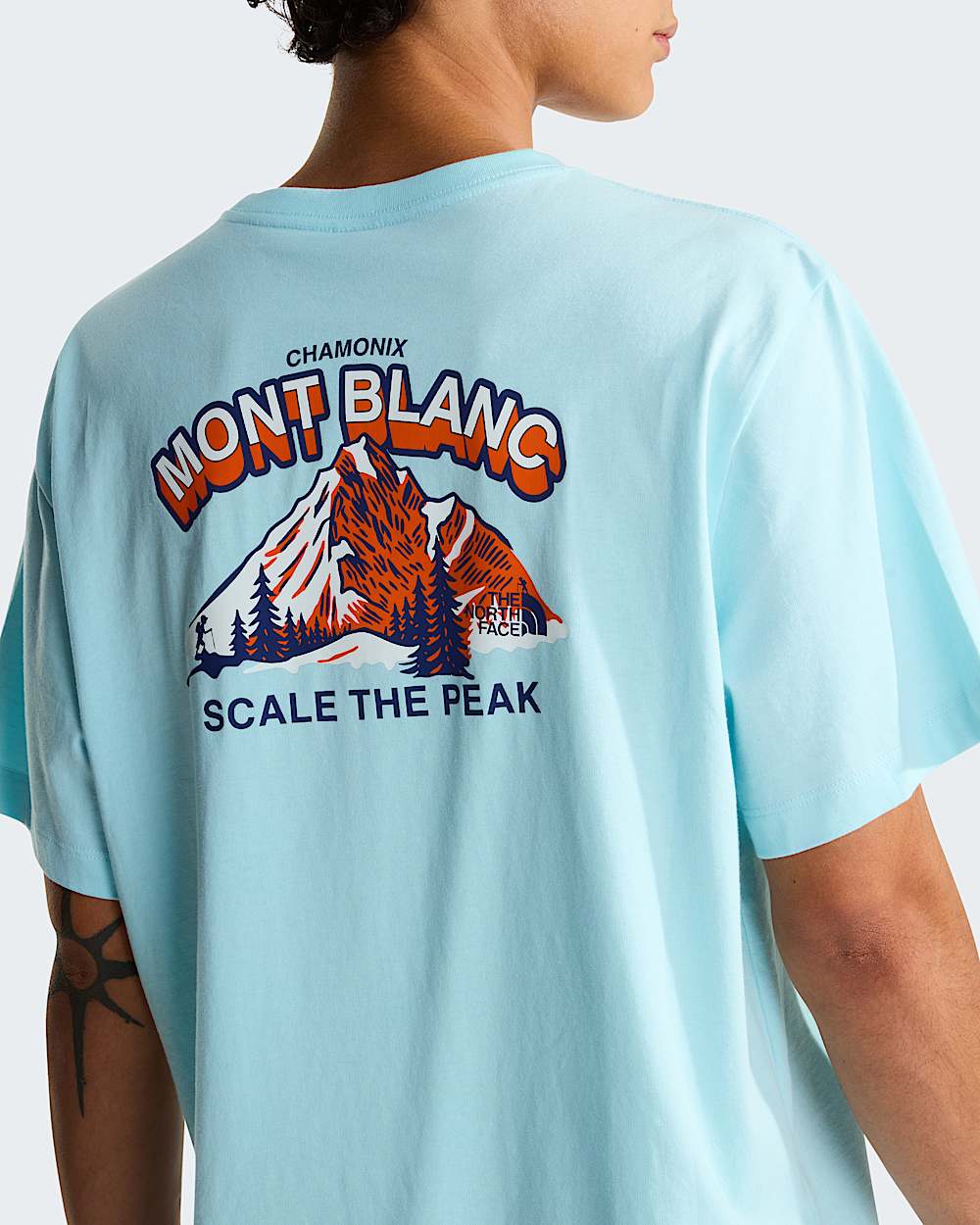 Scale the Peak Relaxed tshirt  unisex TNF alt7
