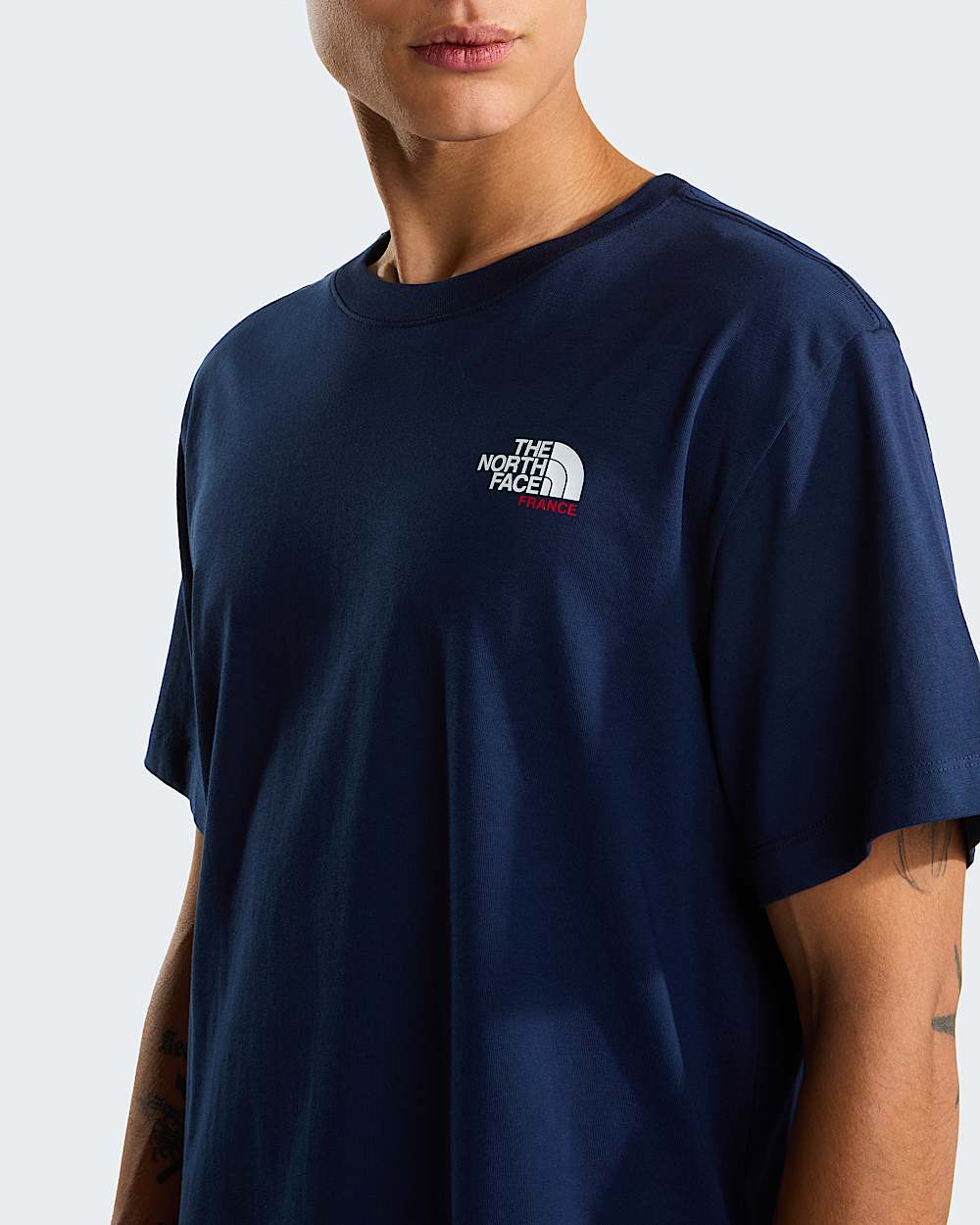 Tshirt dcontract Country Stickers France unisexe TNF alt6