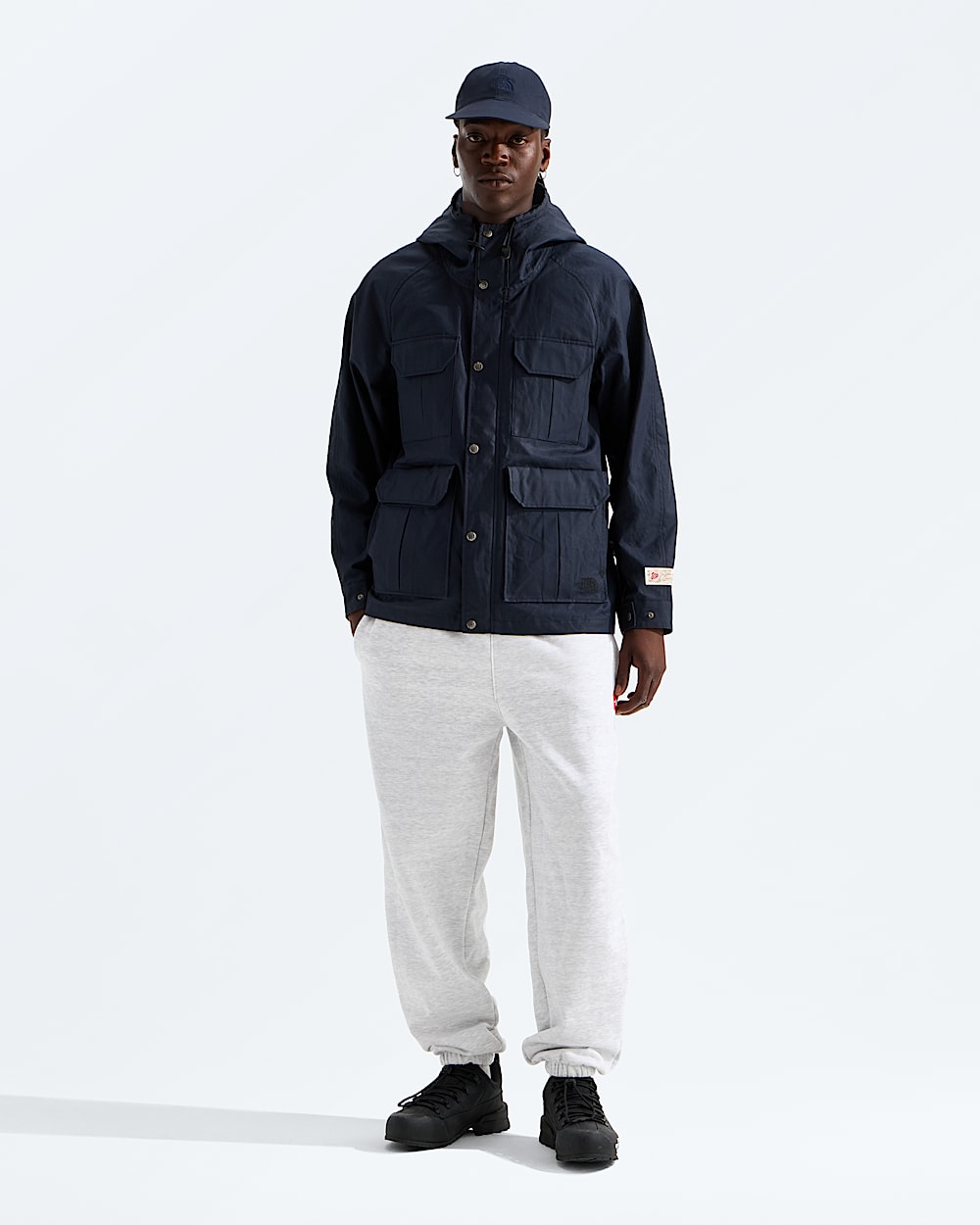 Parka Mountain 76 TNF Red Box British Millerain unisexe TNF alt1