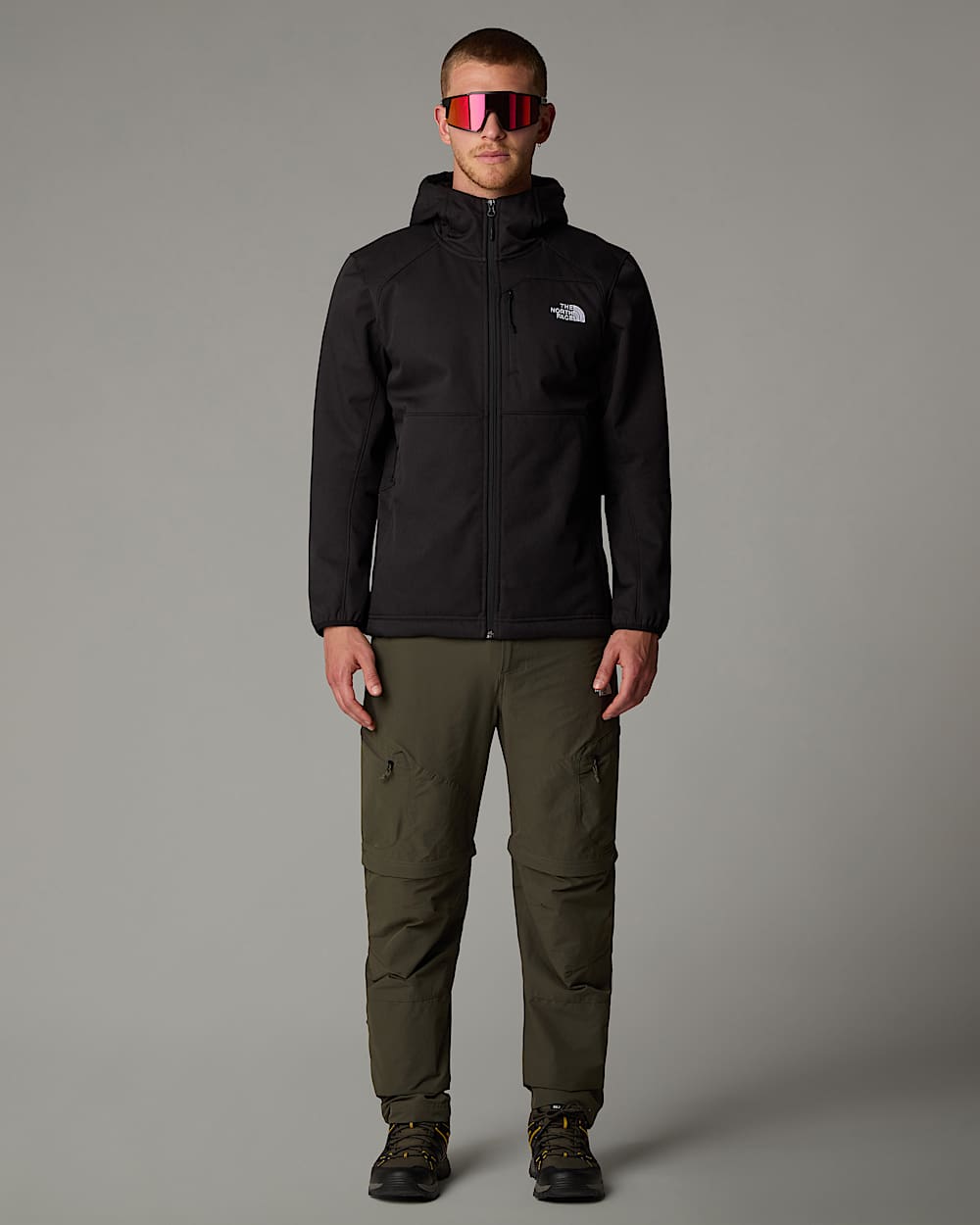 Veste  capuche Quest en softshell pour homme TNF alt5