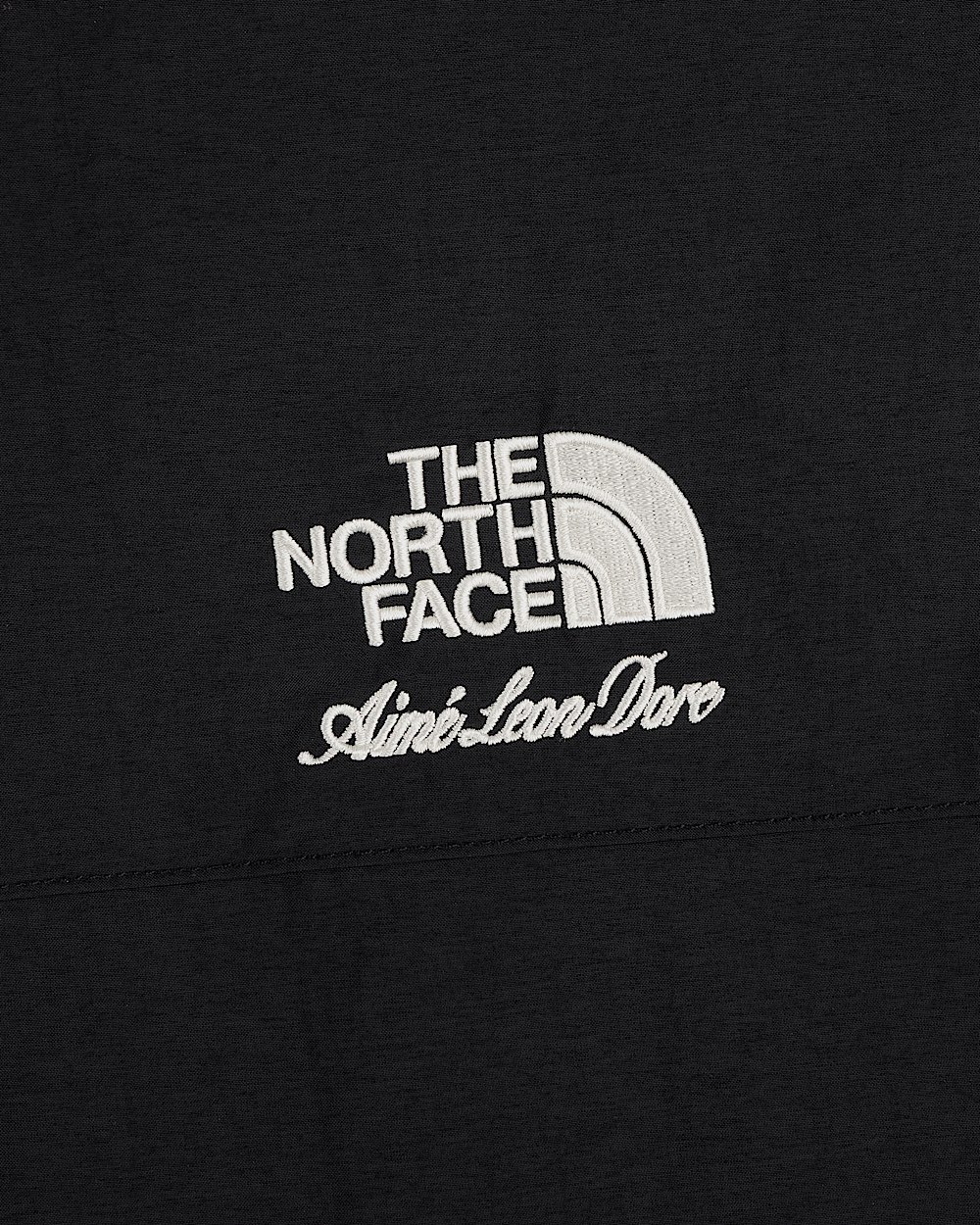 TNF X Aim Leon Dore Nylon Denali Jacke TNF alt2