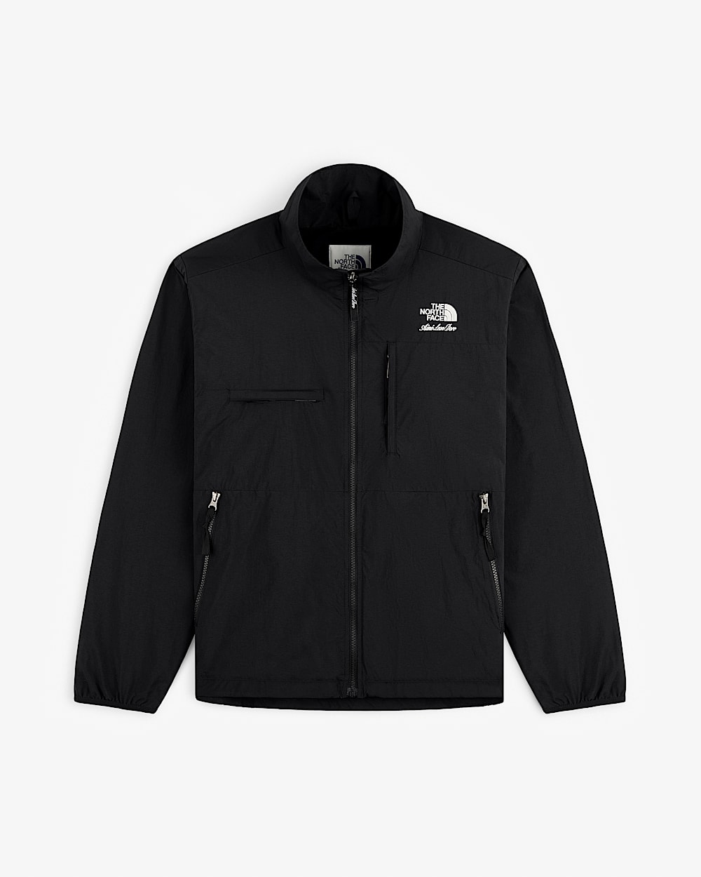 TNF X Aim Leon Dore Nylon Denali Jacke TNF hero
