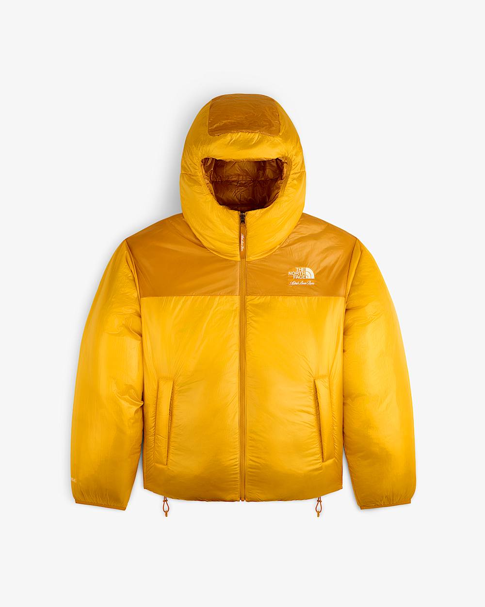 TNF X Aim Leon Dore Pertex 026 Nuptse jakke med htte TNF alt1