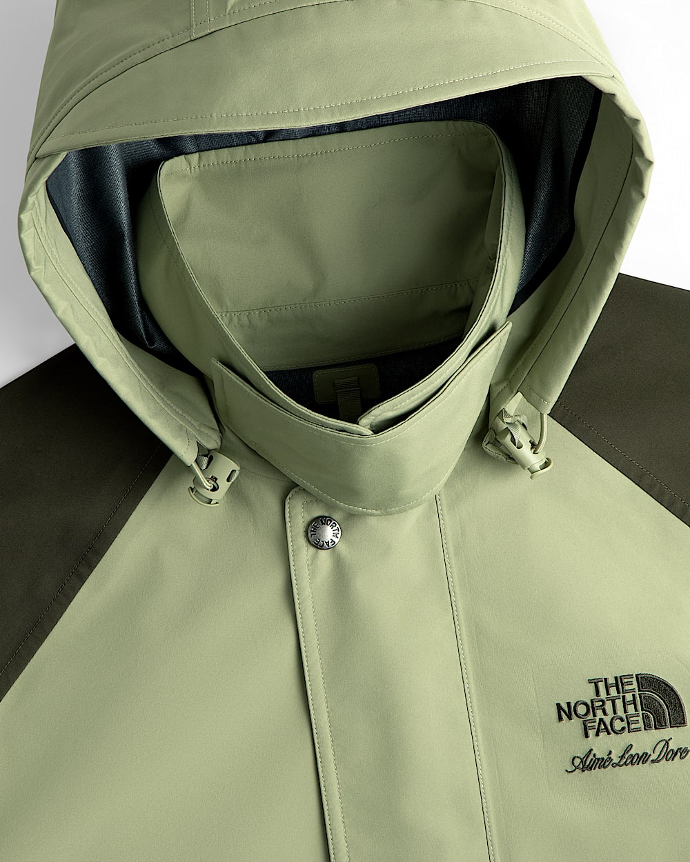 TNF X Aim Leon Dore GORETEX trenchcoat TNF alt2