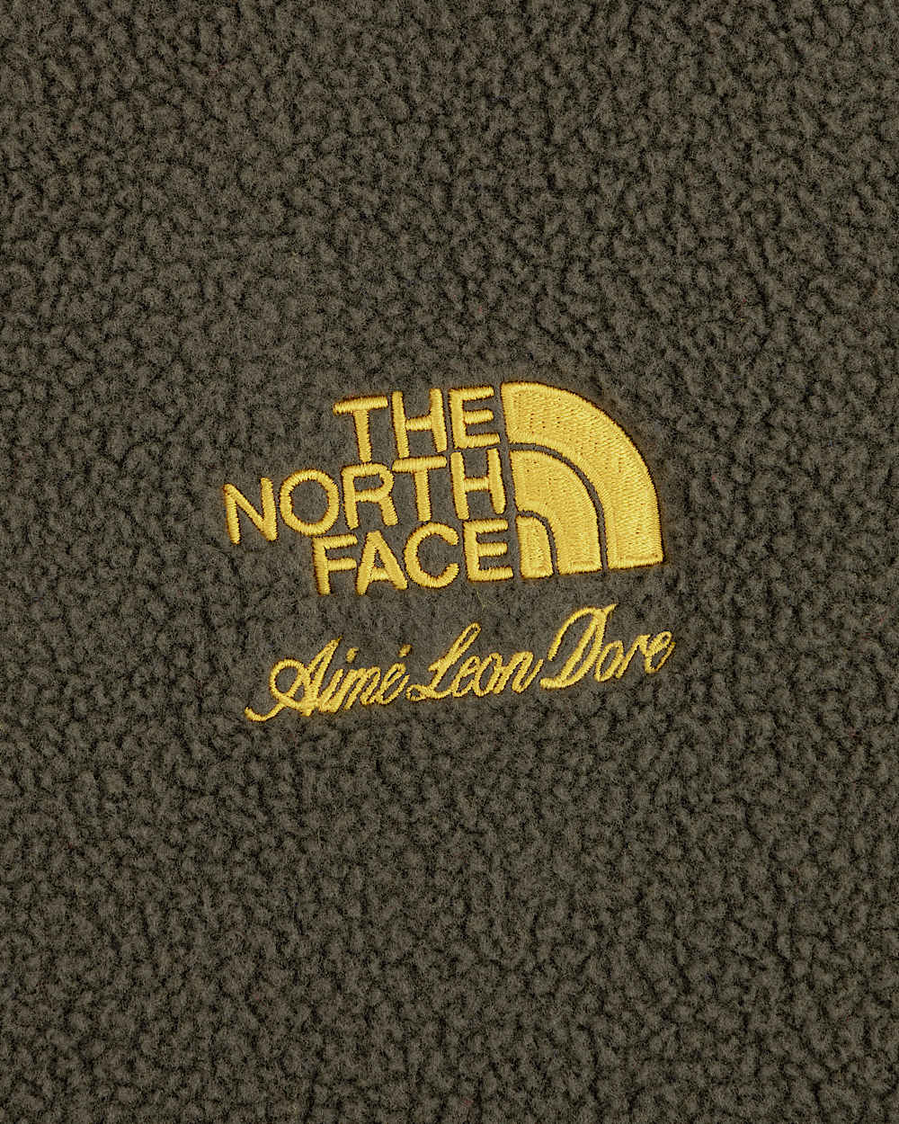 TNF X Aim Leon Dore FleeceRugbyshirt TNF alt2