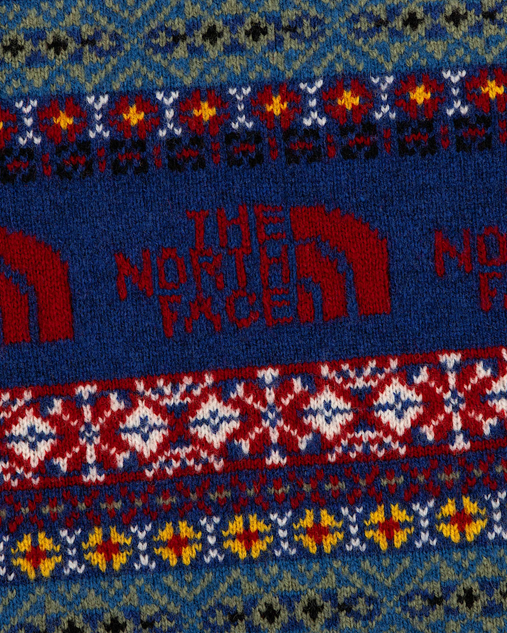 TNF X Aim Leon Dore JacquardPullover TNF alt3