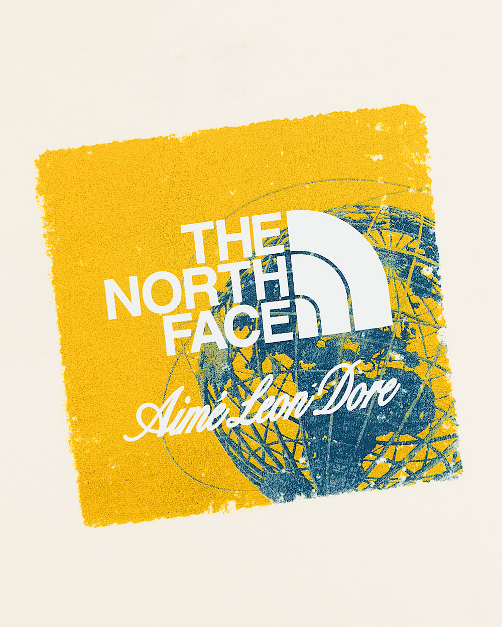 TNF X Aim Leon Dore tshirt TNF alt2