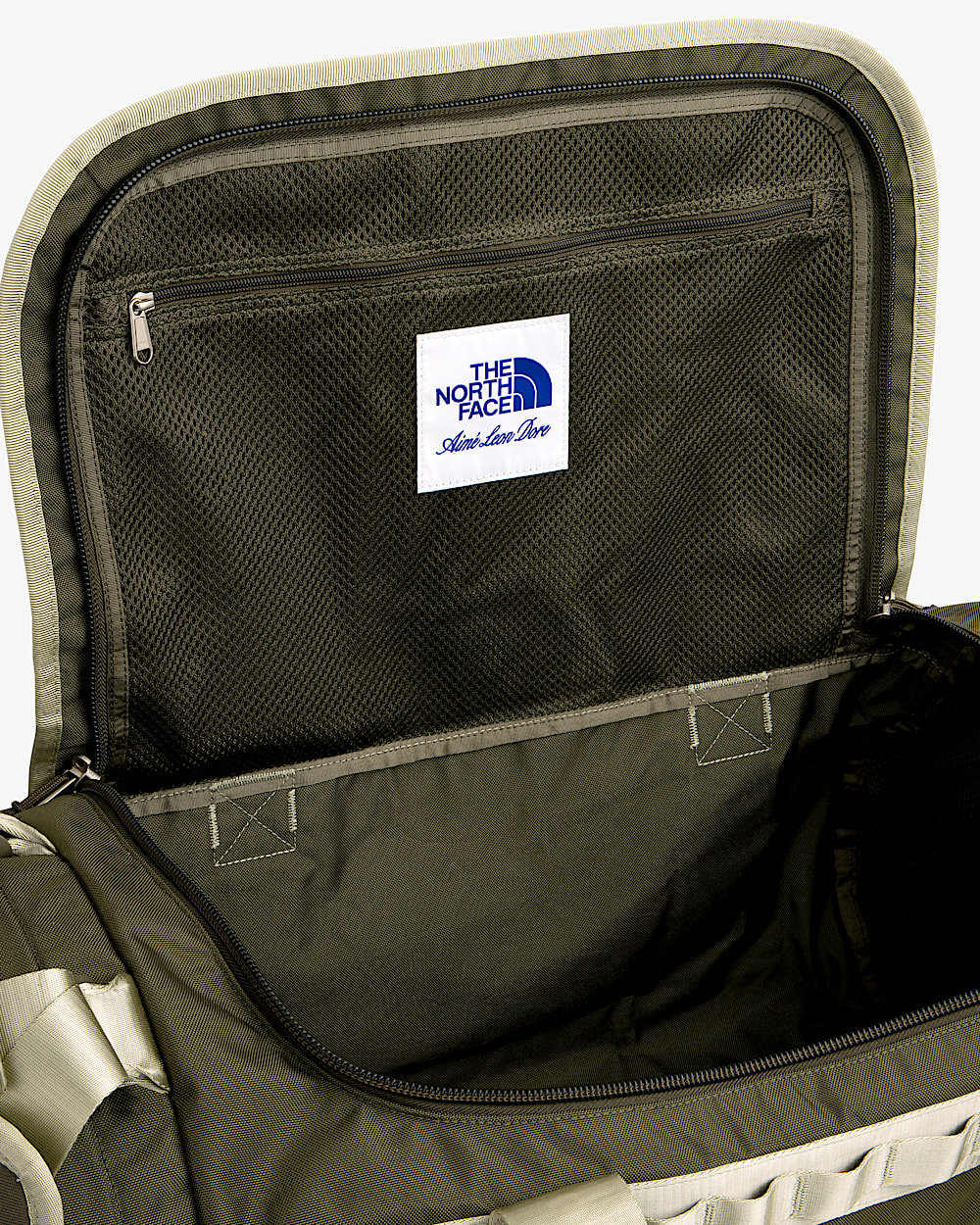 TNF X Aim Leon Dore Base Camp duffel TNF alt3