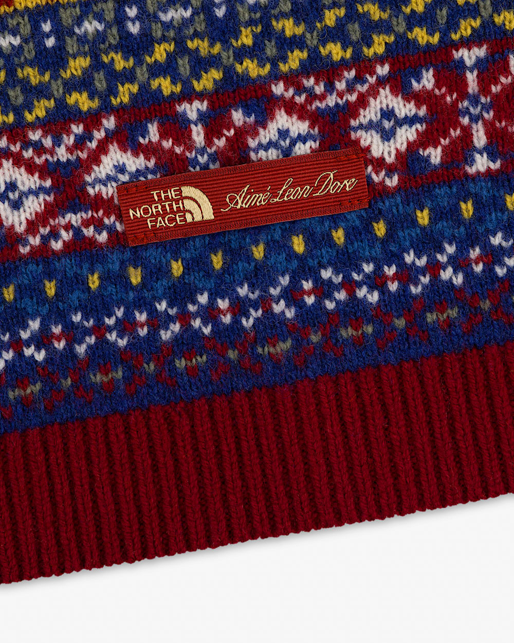 TNF X Aim Leon Dore Jacquard balaclava TNF alt1