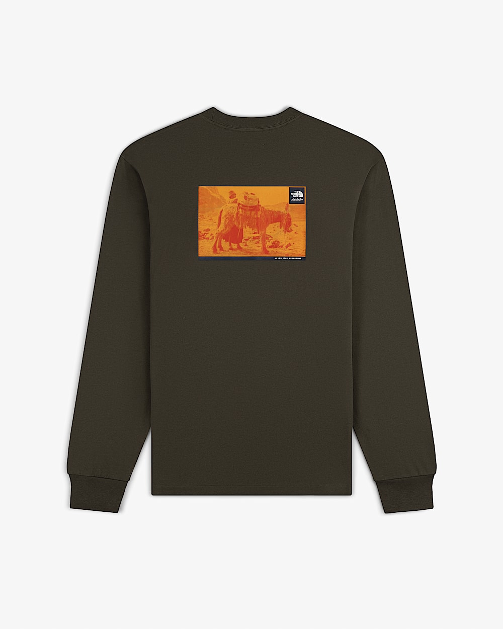 TNF X Aim Leon Dore LongSleeve TShirt TNF alt1