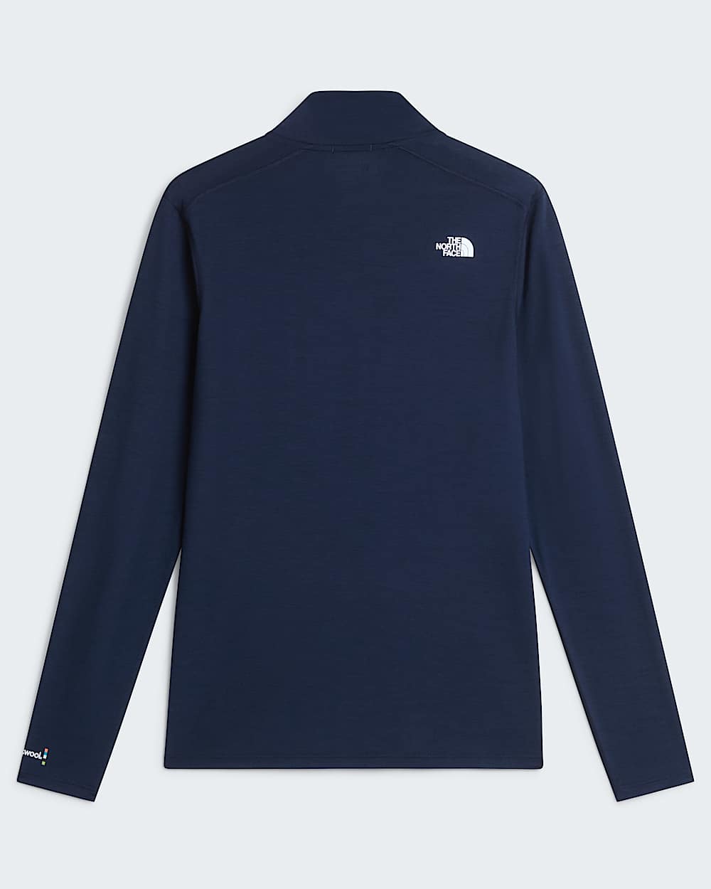 Camisola de manga comprida com fecho de correr de 14 TNF x Smartwool Merino para homem TNF alt31