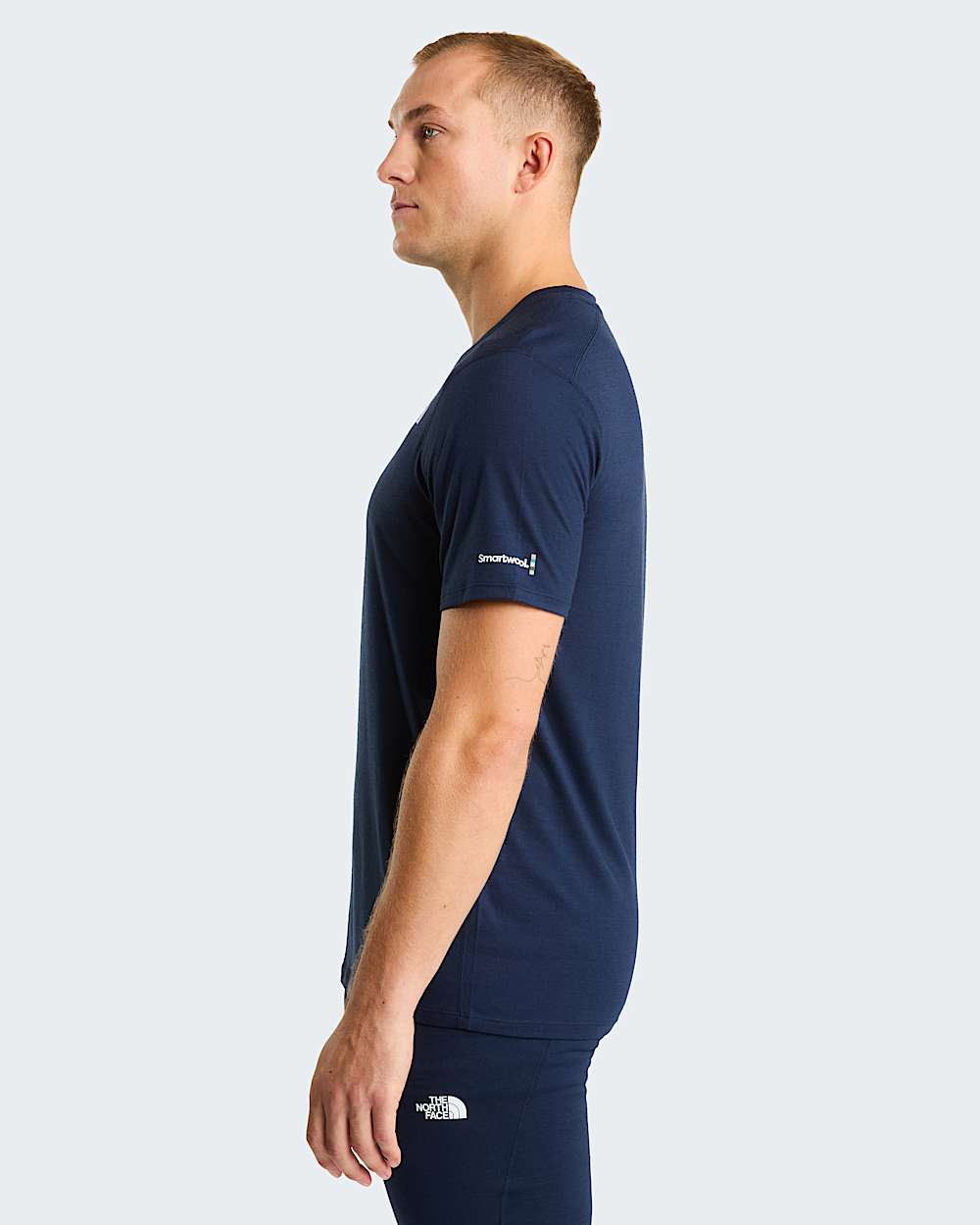Tshirt TNF x Smartwool Merino Blend 150 para homem TNF alt2