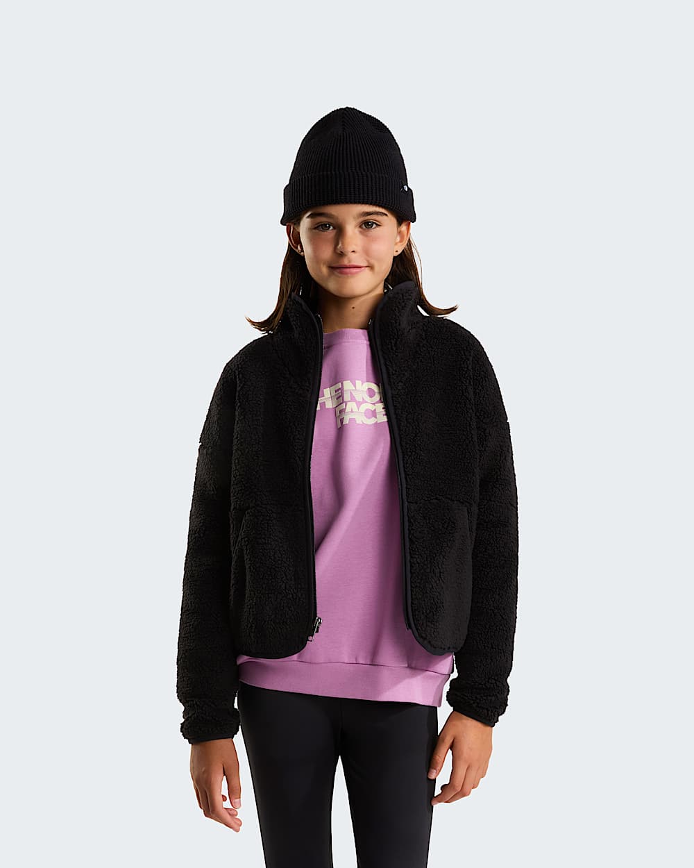 Veste en polaire Cabin pour fille TNF alt4