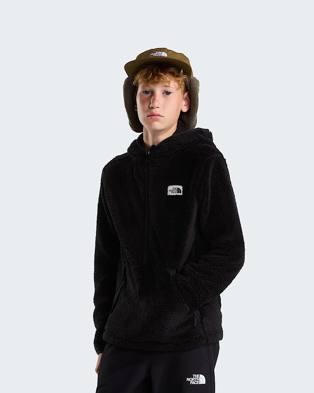 Forro polar con capucha Cabin para nio TNF hero