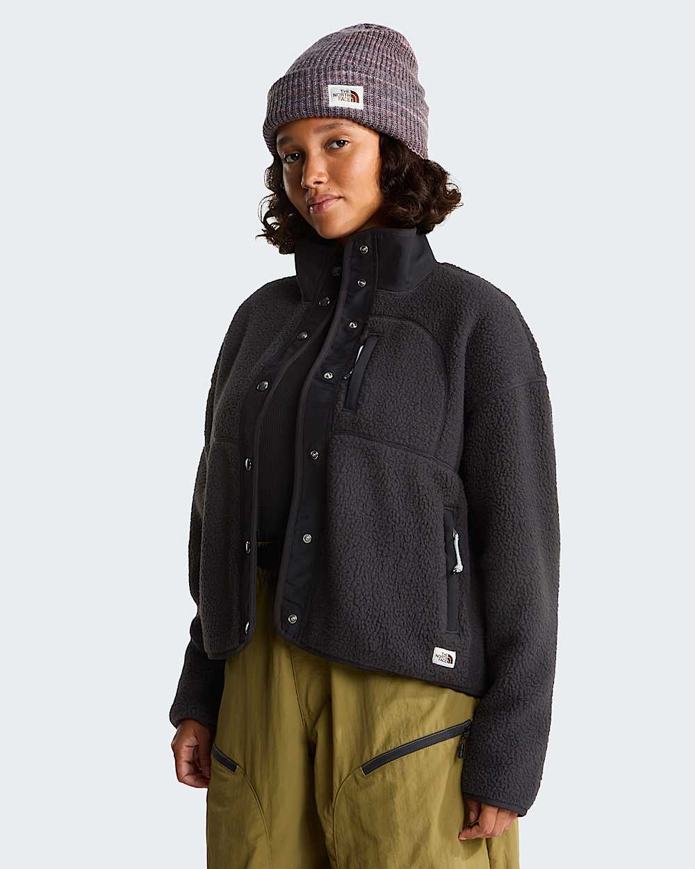 Casaco polar Cragmont para mulher TNF alt4