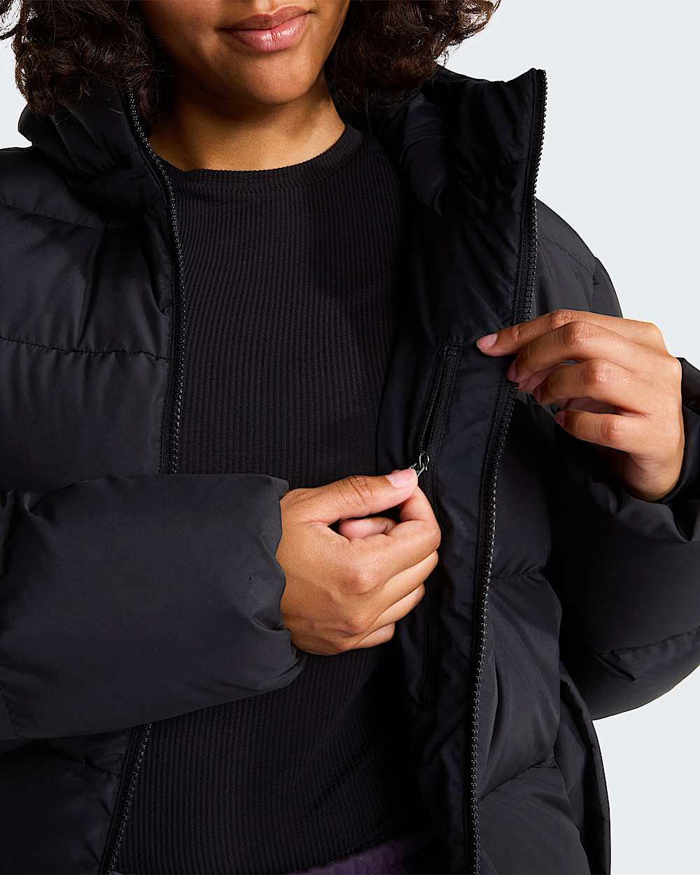 Bunda s kapuc Frost Fall pro dmy TNF alt9