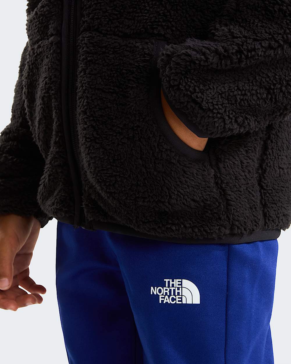 Polar com capuz Cabin para criana TNF alt7