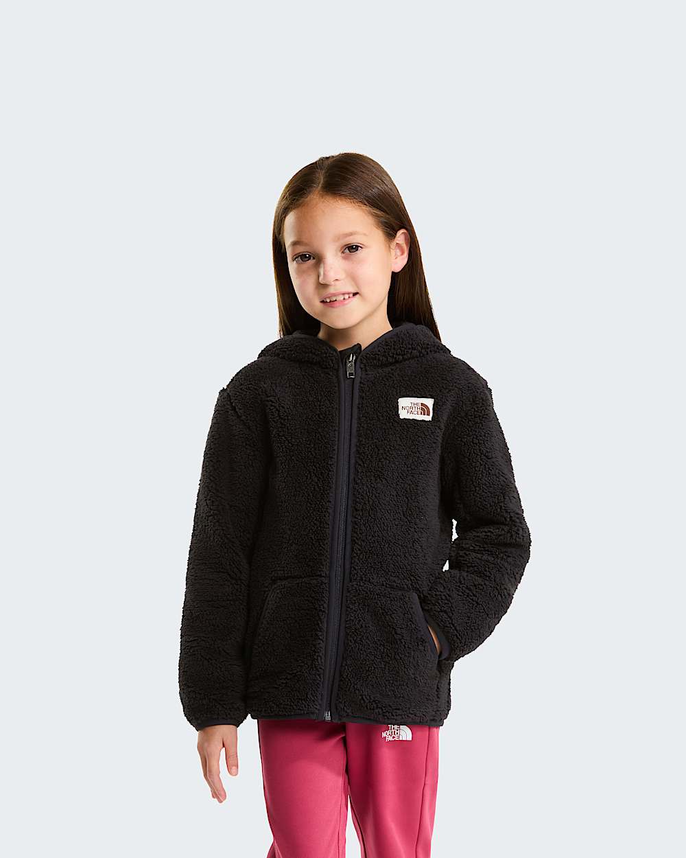 Polar com capuz Cabin para criana TNF alt12