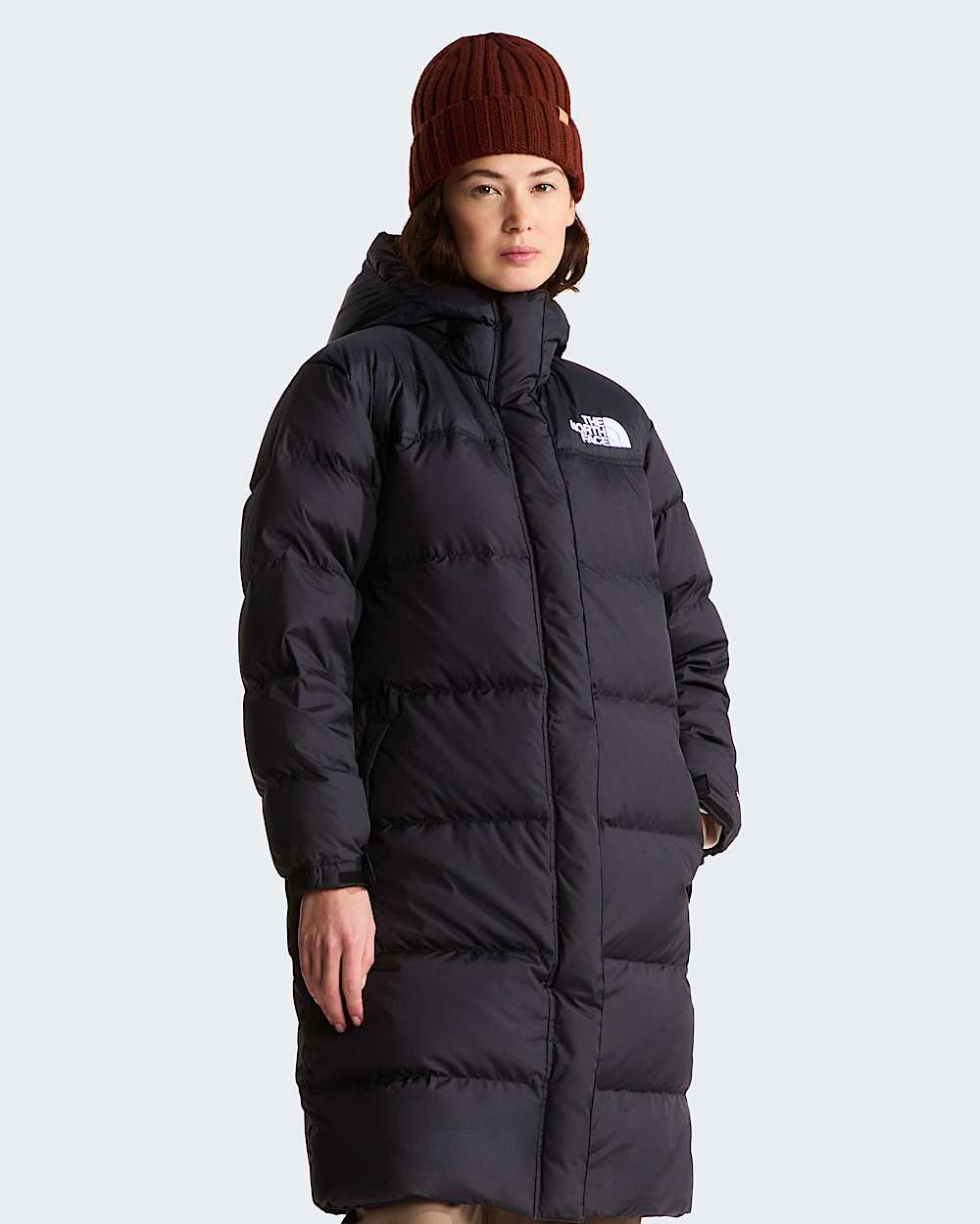Womens Nuptse Parka TNF hero