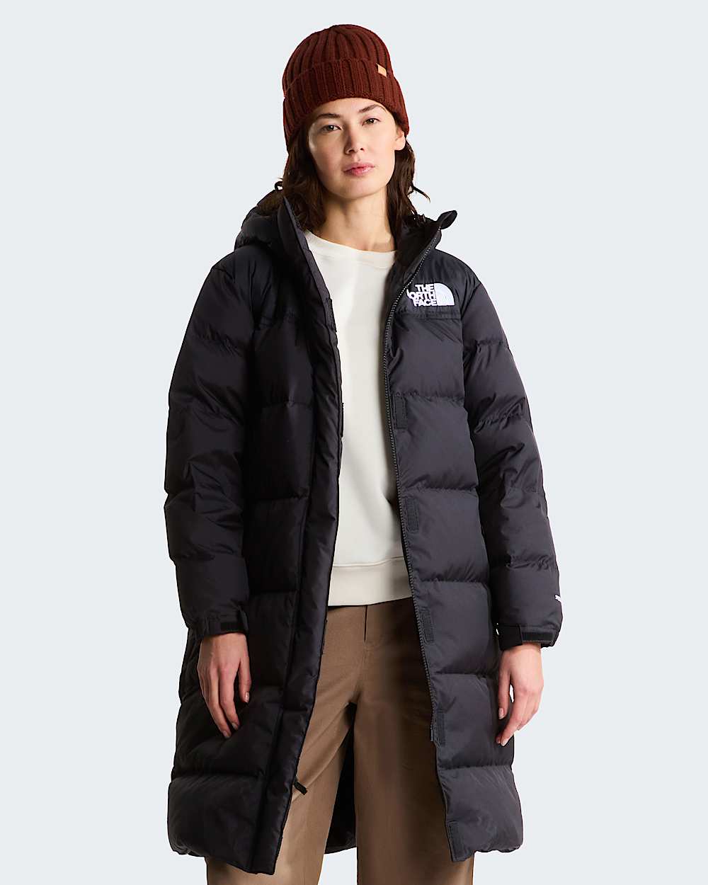 Womens Nuptse Parka TNF alt4