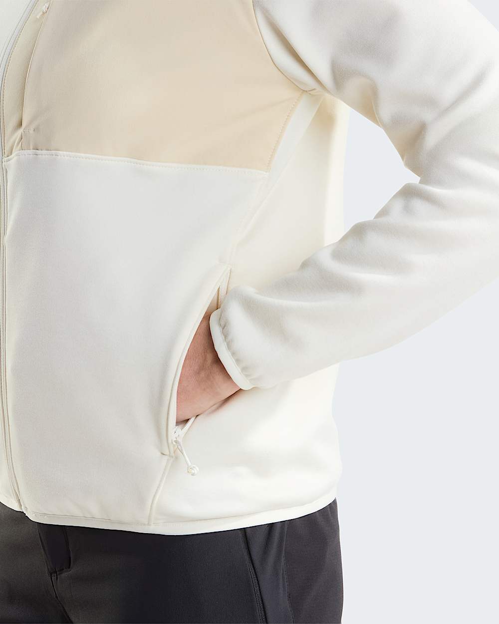 Casaco polar com Capuz TNF Performance para mulher TNF alt6