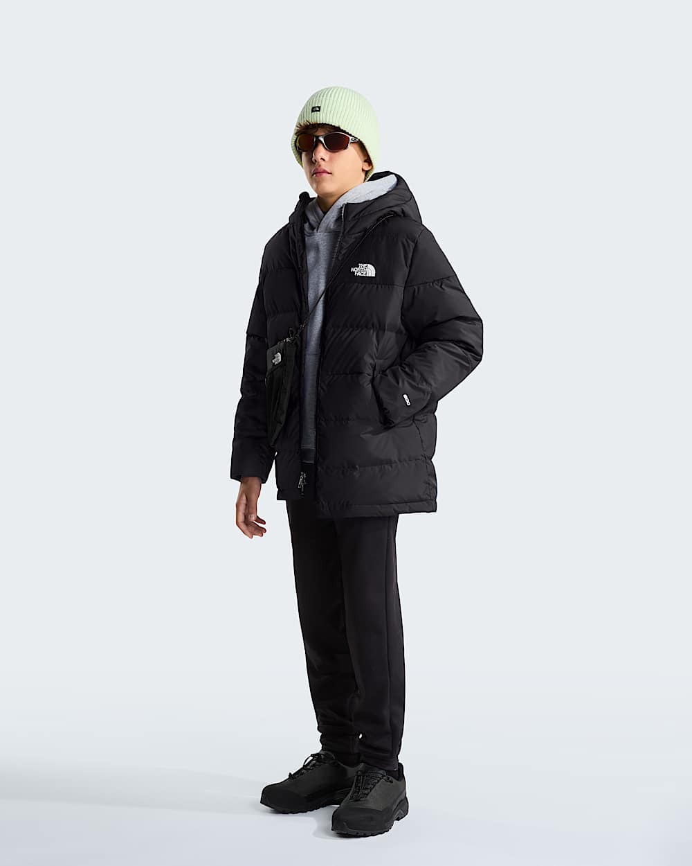 Frost Fallparka voor tieners TNF alt1
