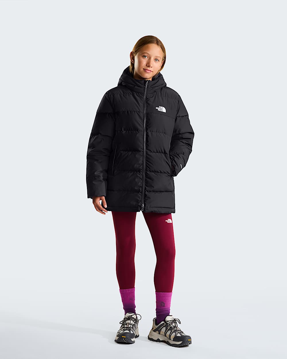 Frost Fallparka voor tieners TNF alt12