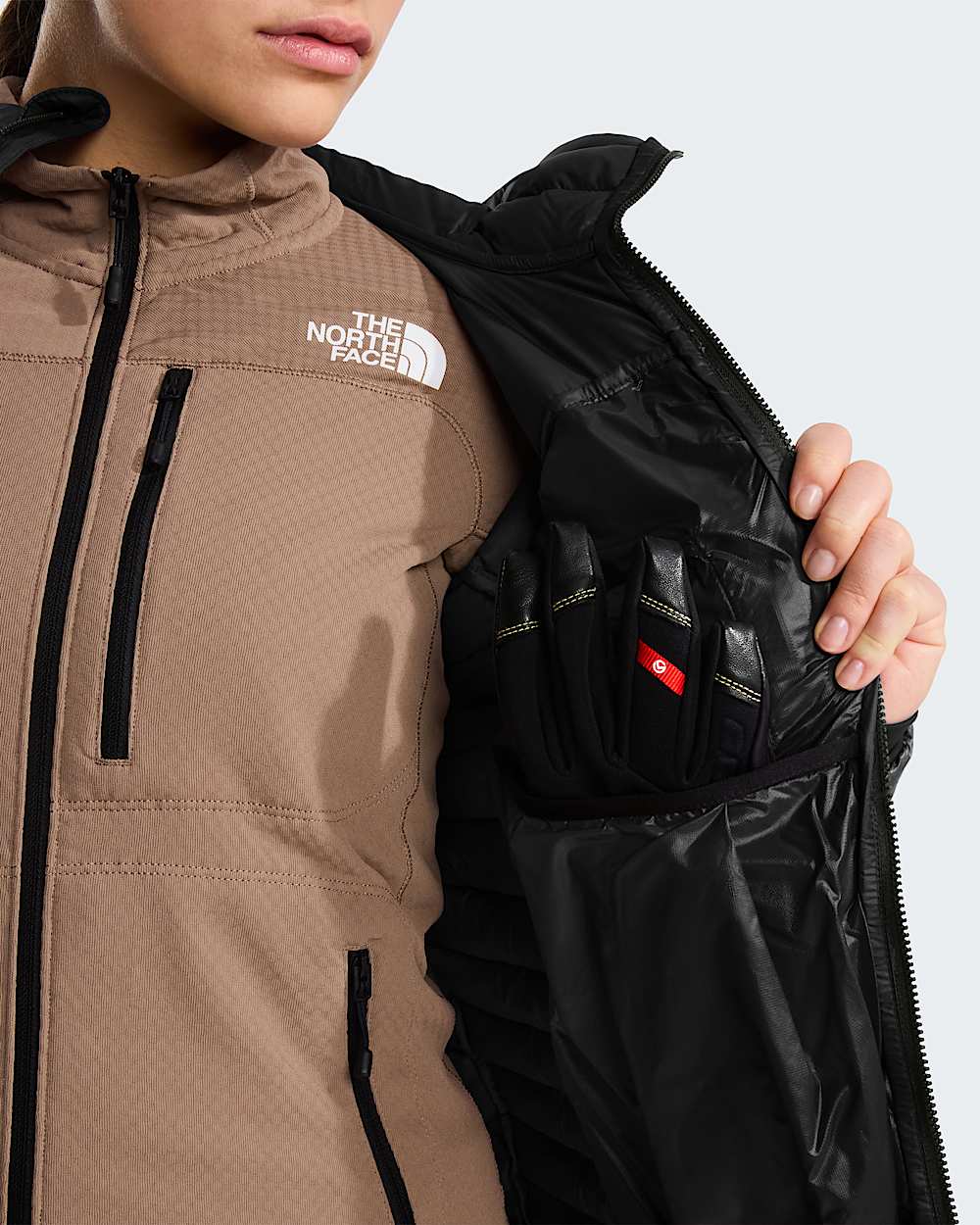 Chaqueta de plumn con capucha Summit Breithorn para mujer TNF alt10