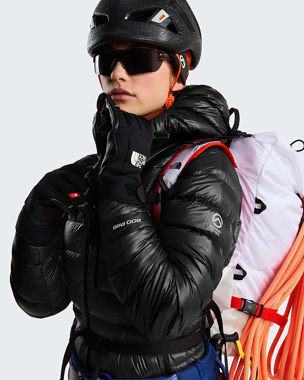 Chaqueta de plumn con capucha Summit Breithorn para mujer TNF alt12