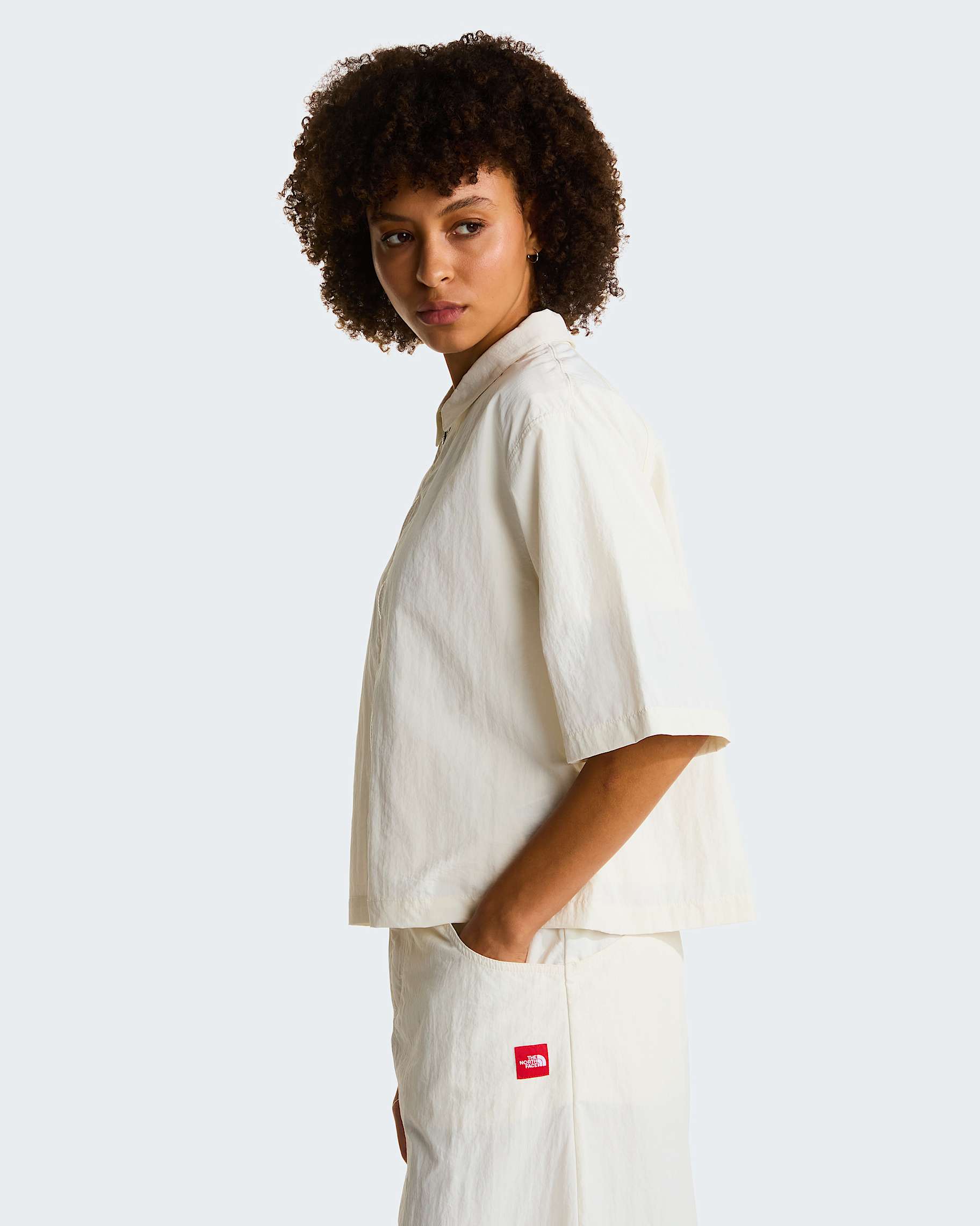 Women's Red Box Nylon Shirt