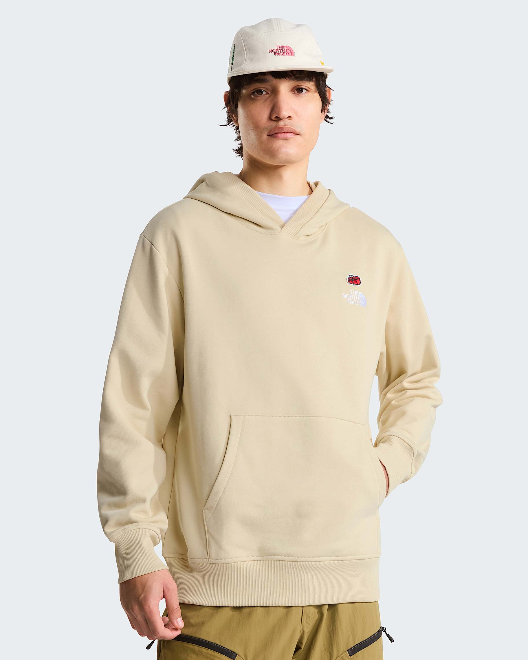 Unisex 60th Anniversary Patch Relaxed Hoodie