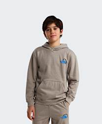 Explore Fonts Relaxed Graphic Hoodie Junior